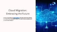 Cloud Migration
