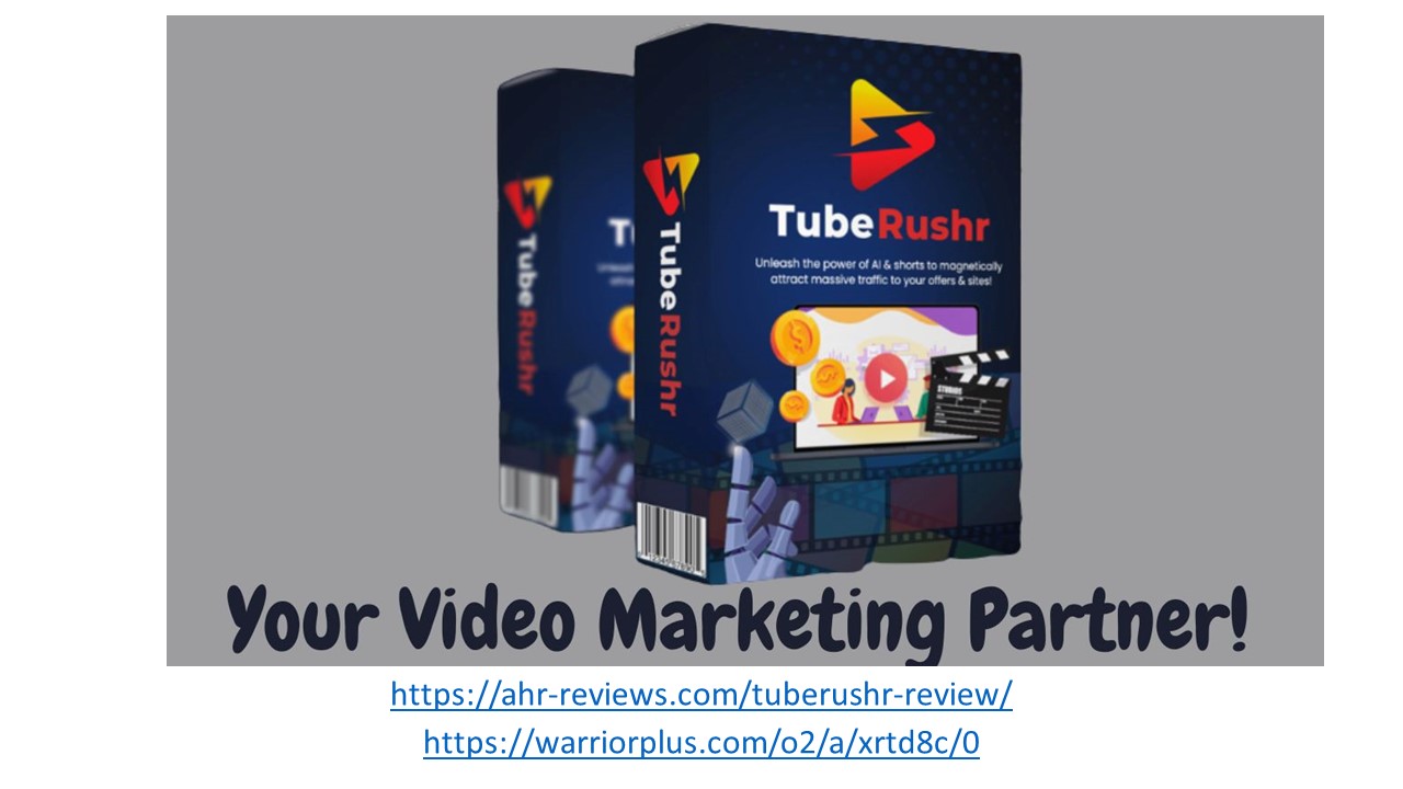 TubeRushr —Your Video Marketing Partner!