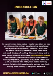 THE RISE OF ONLINE COOKING CLASSES | Hobit