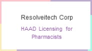 HAAD Licensing for Pharmacists