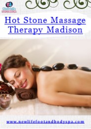 Hot Stone Massage Therapy Madison