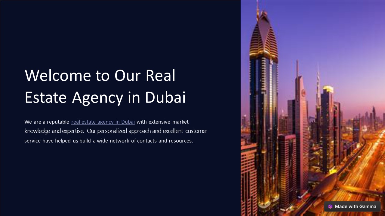 In Search of Excellence: Real Estate Brokers in Dubai