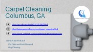Carpet Cleaning Service Columbus, GA 10-2023