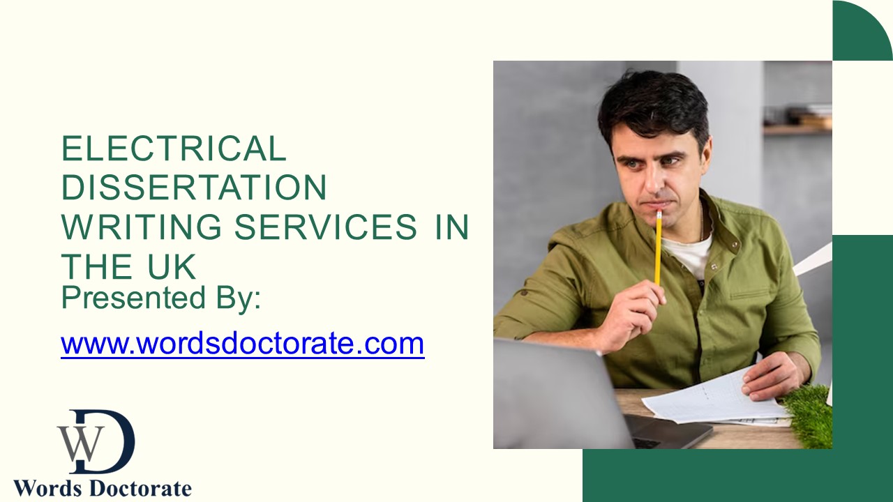 Electrical Dissertation Writing Services in the UK