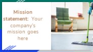Mission statement: Your company’s mission goes here