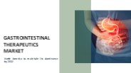Gastrointestinal Therapeutics Market Size