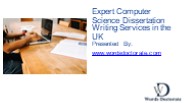 Computer Science Dissertation Writing Services in Nelson, Newzeland