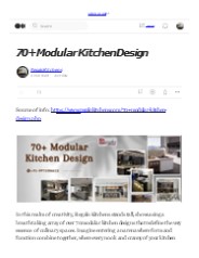 70+ Modular Kitchen Design