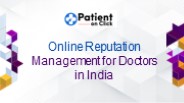 Online Reputation Management for Doctors in India