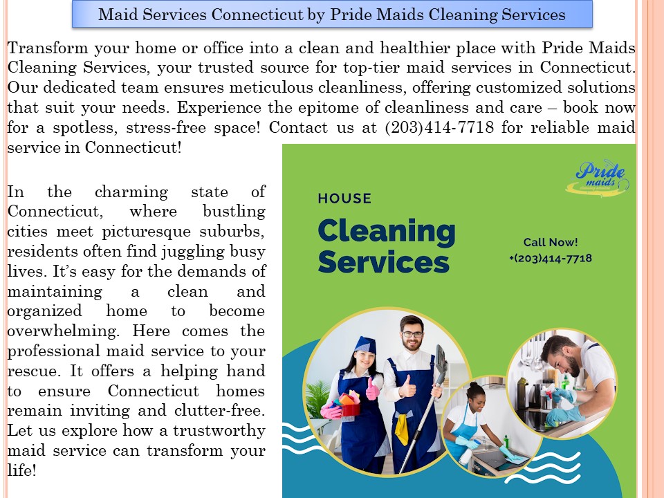 Ultimate Guide to Maid Services in Connecticut