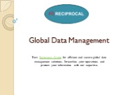 Global Data Management