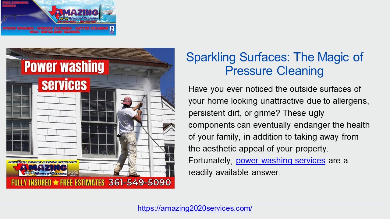 Revitalize Your Space with Professional Power Washing Services