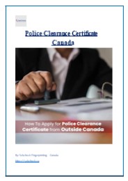 Police Clearance Certificate Canada