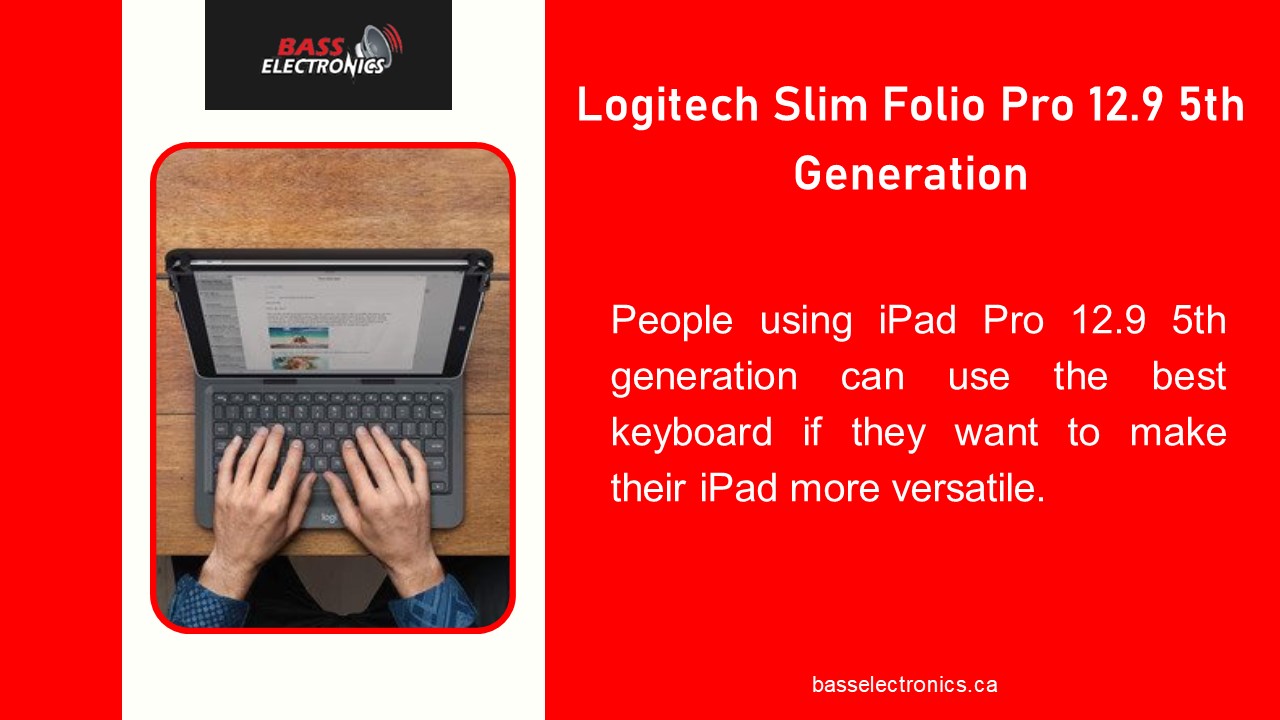 Logitech Slim Folio Pro 12.9 5th Generation