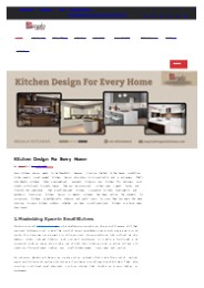 Kitchen Design For Every Home (1)