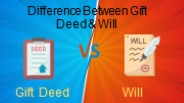 Difference Between Gift Deed & Will