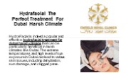 Hydrafacial The Perfect Treatment For Dubai Harsh Climate