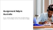 "Melbourne's Best Online Assignment Help: Expert Assistance Available Now"