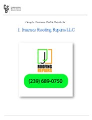 Roof Leak Repair | J. Jimenez Roofing Repairs LLC
