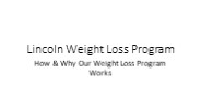Lincoln Weight Loss Program