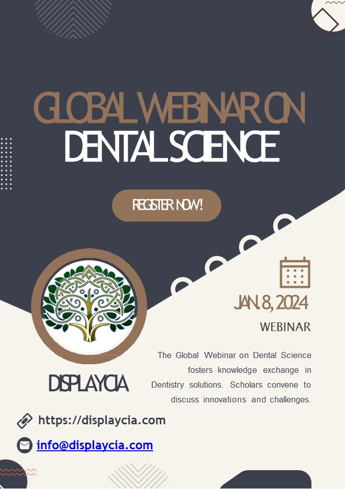 Global Webinar on Dental Science