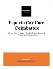 Ceramic Coating Coimbatore