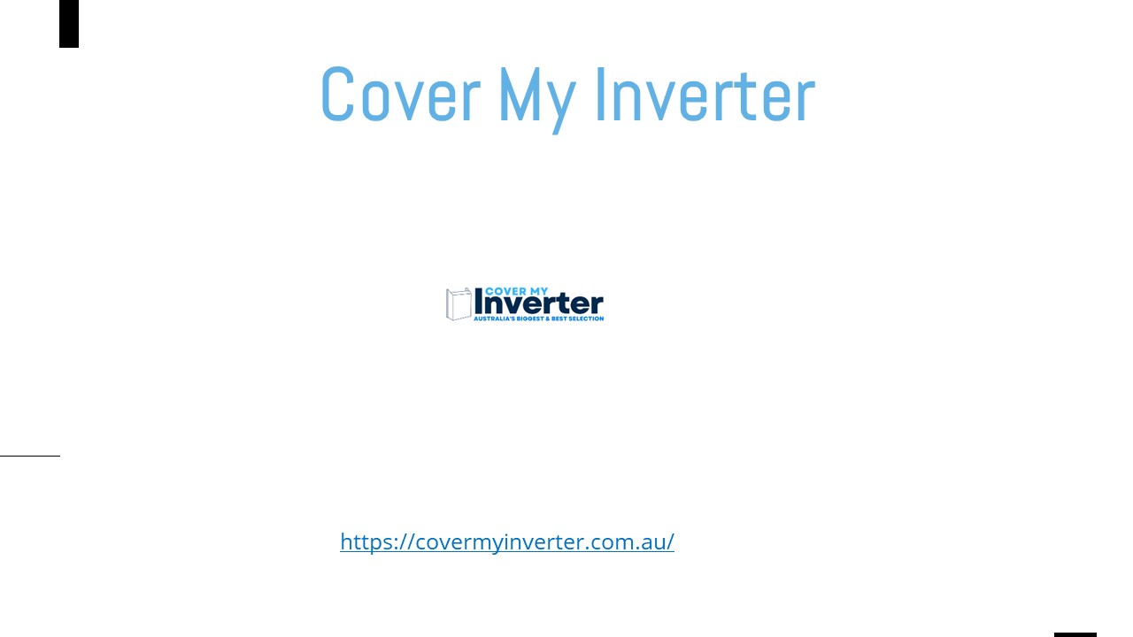Solar Inverter Shade Cover