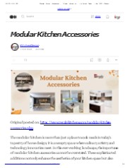 Modular Kitchen Accessories (2)