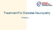 Diabetes neuropathy - treatment, symptoms, and prevention