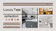 Benefits of Luxury Taps - Nobero India