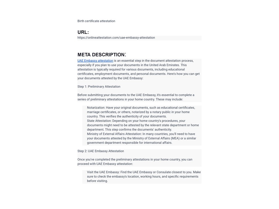 marriage certificate attestation