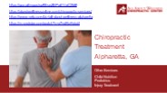 Chiropractic Treatment Alpharetta, GA