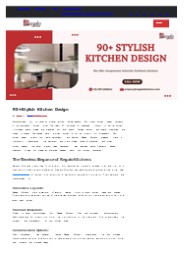 90+ Stylish Kitchen Design (2)