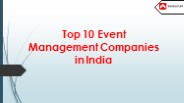Top 10 Event Management Companies in India