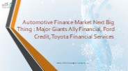 Automotive Finance Market