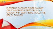 Electric Clothes Dryer Market