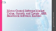 Motor Control Software Market
