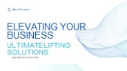 Elevating Your Business: Ultimate Lifting Solutions