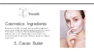 Cosmetics Ingredients 5 - Cocao Butter - Presentation