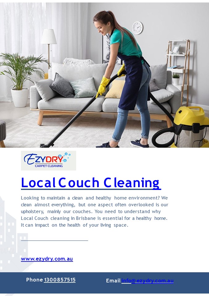 Local Couch Cleaning