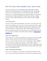 How To Protect Your Scottsdale Home: Tips & Tricks