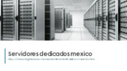 Servidores dedicados mexico