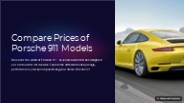 Compare Prices Of 911 Porsches Models | Index911