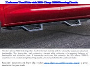 Right Running Boards for Your 2024 Chevy 2500HD