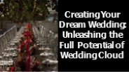 Wedding Cloud is a Venue Management & Event Management team