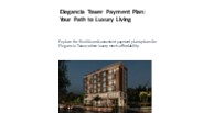 Elegancia Payment Plan