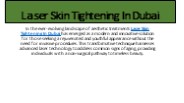 Laser Skin Tightening In Dubai (2)