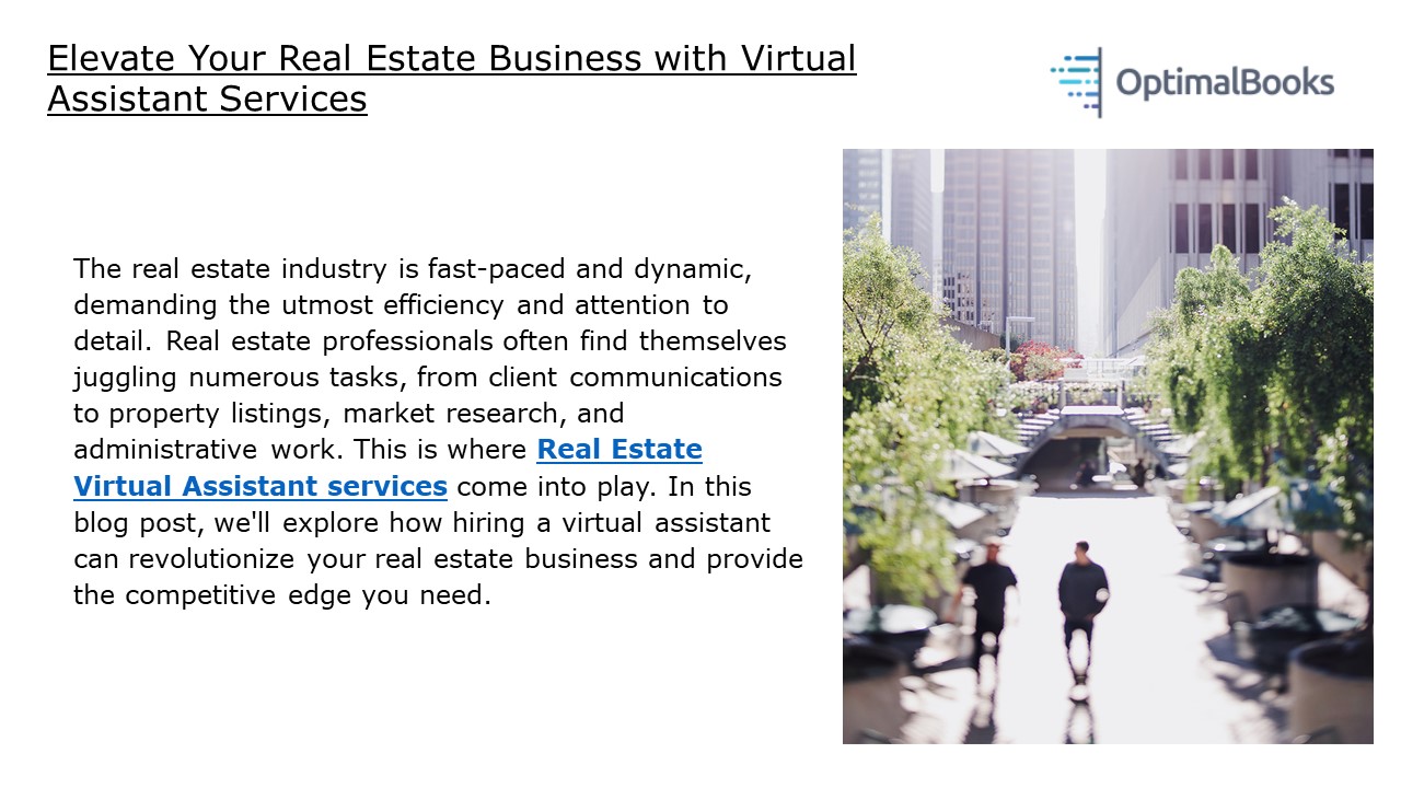 Elevate Your Real Estate Business with Virtual Assistant Services