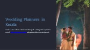 "Your Ultimate Guide to Wedding Planners in Kerala"
