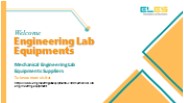 Mechanical Engineering Lab Equipments Suppliers